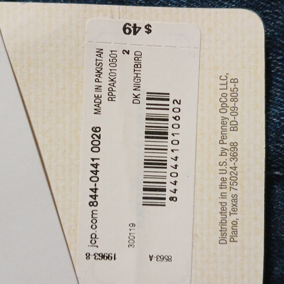 a.n.a. high rise flare dark rinse denim jeans size 2 nwt - Picture 5 of 5